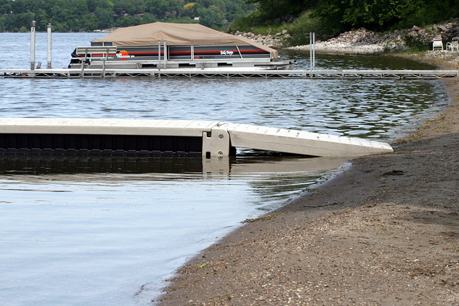 Dock Ramp 12ft 8in Wave Armor Floating Docks